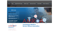 Desktop Screenshot of amroa.org.au